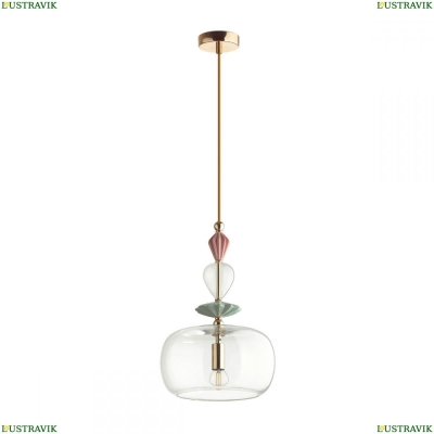 Подвес 4855/1A ★Odeon Light, 1 x 40Вт☀, Золото► — Купить▼