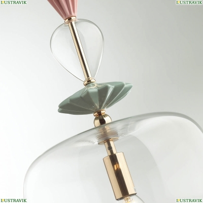 Подвес 4855/1A ★Odeon Light, 1 x 40Вт☀, Золото► — Купить▼