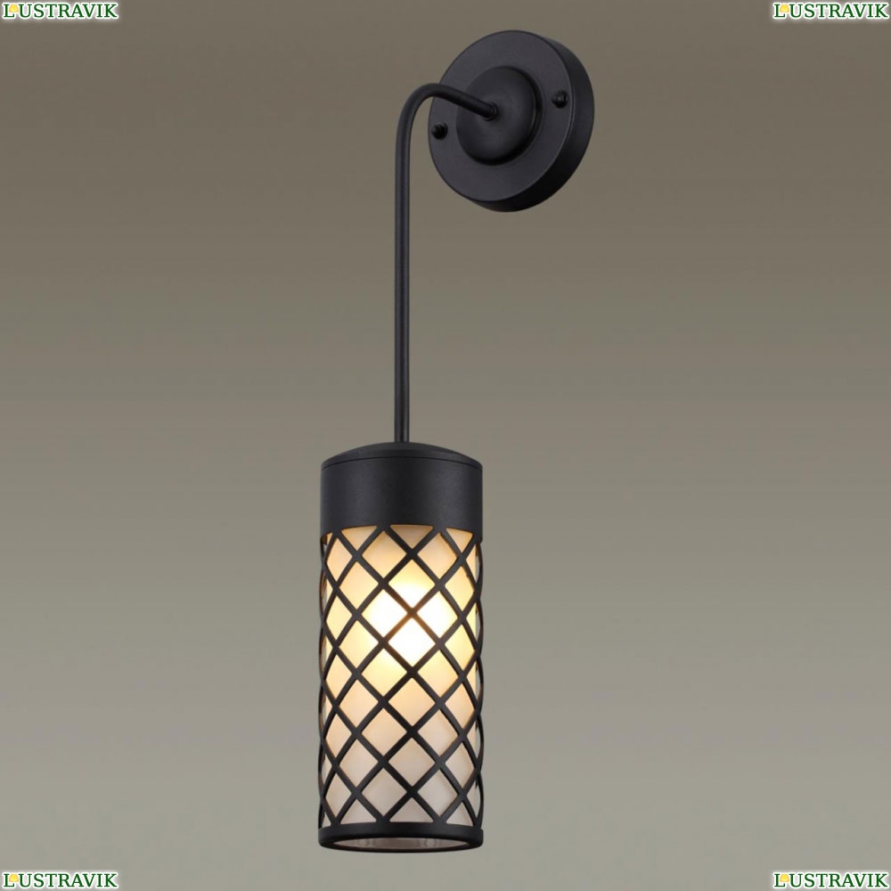 Светильник 4834/1W ★Odeon Light, 1 x 60Вт☀, Черный► — Купить▼