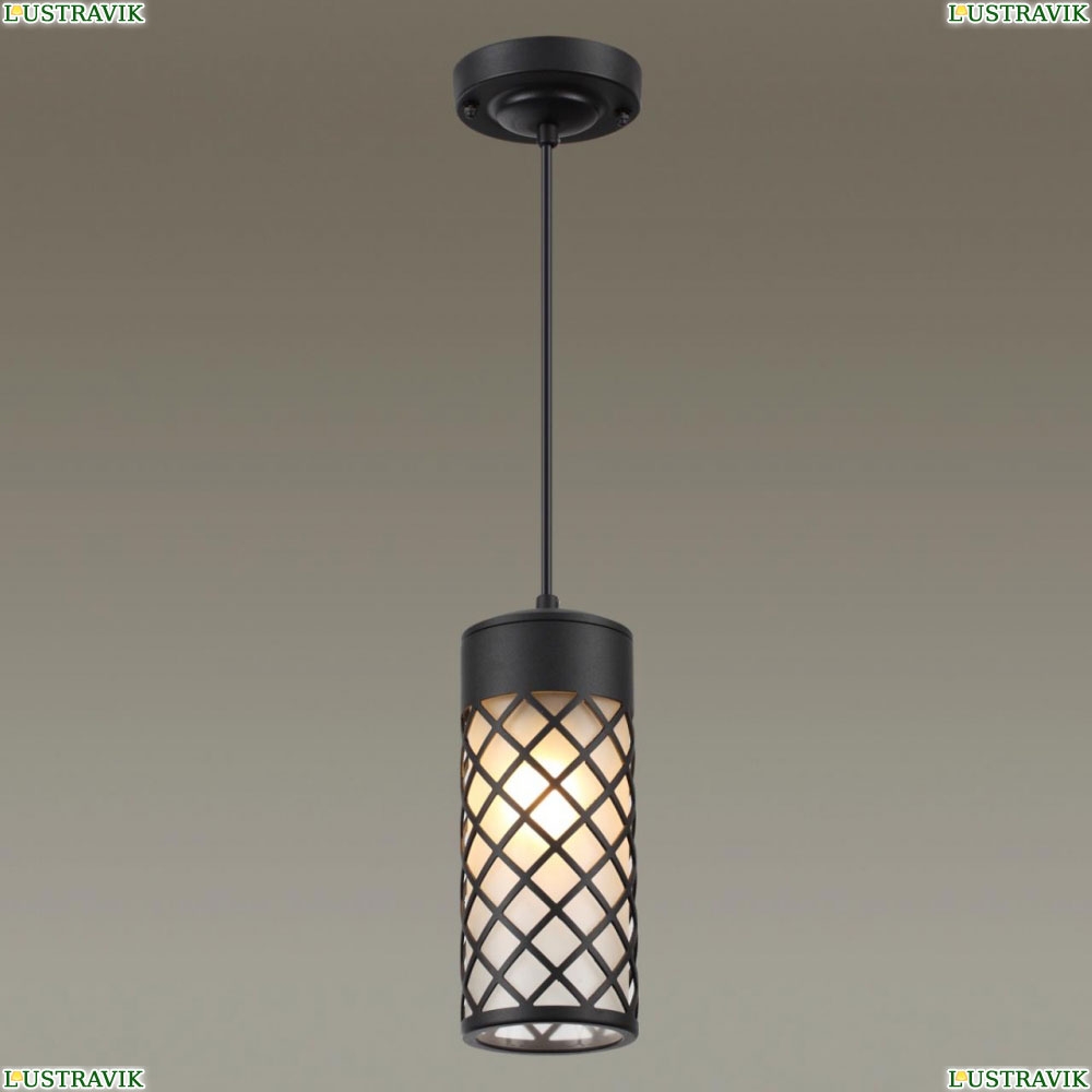 Подвес 4834/1 ★Odeon Light, 1 x 60Вт☀, Черный► — Купить▼
