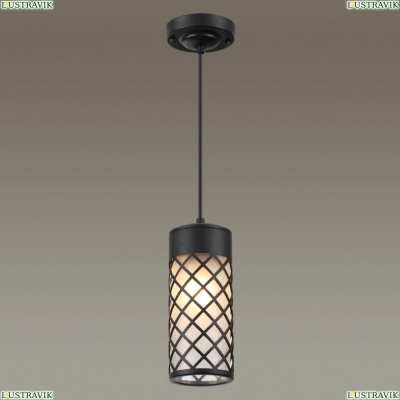 Подвес 4834/1 ★Odeon Light, 1 x 60Вт☀, Черный► — Купить▼