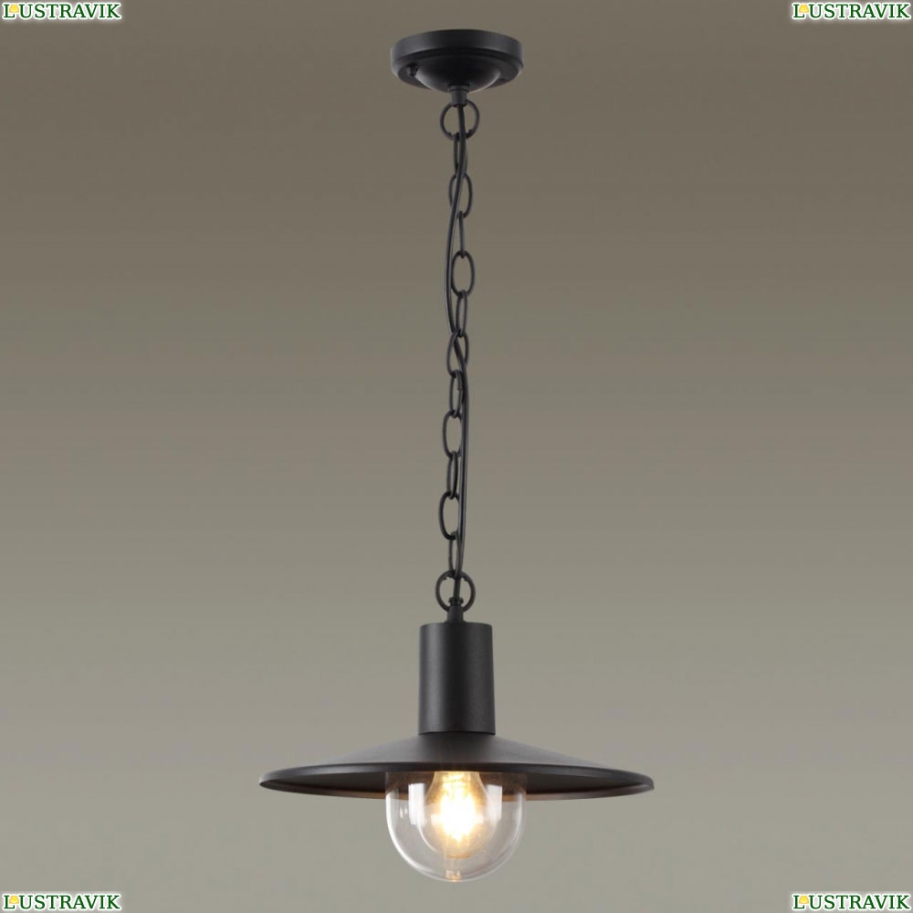 Подвес 4833/1 ★Odeon Light, 1 x 40Вт☀, Черный► — Купить▼