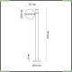 Столб 4832/1F ★Odeon Light, 1 x 10Вт☀, Черный► — Купить▼