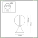 Светильник 4832/1A ★Odeon Light, 1 x 10Вт☀, Черный► — Купить▼