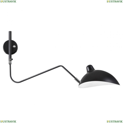 Бра 4831/1W ★Odeon Light, 1 x 40Вт☀, Черный► — Купить▼