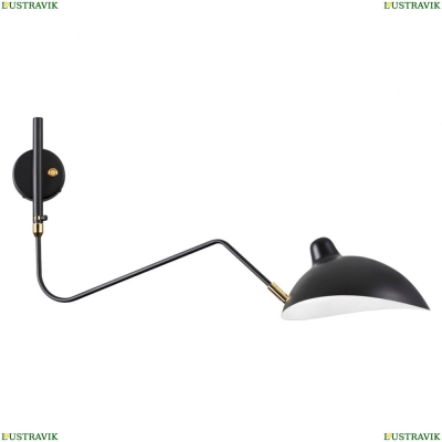 Бра 4830/1W ★Odeon Light, 1 x 40Вт☀, Черный► — Купить▼