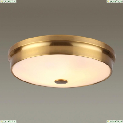 Светильник 4824/4C ★Odeon Light, 4 x 40Вт☀, Бронза► — Купить▼