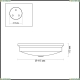 Светильник 4824/4C ★Odeon Light, 4 x 40Вт☀, Бронза► — Купить▼