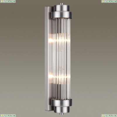 Светильник 4823/2W ★Odeon Light, 2 x 40Вт☀, Никель► — Купить▼
