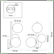 Бра 4818/3W ★Odeon Light, 3 x 40Вт☀, Черный► — Купить▼