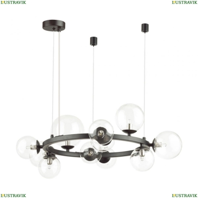 Люстра 4818/11 ★Odeon Light, 11 x 40Вт☀, Черный► — Купить▼