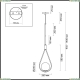 Подвес 4810/1A ★Odeon Light, 1 x 40Вт☀, Золото► — Купить▼