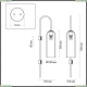 Бра 4805/1W ★Odeon Light, 1 x 60Вт☀, Никель► — Купить▼