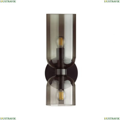 Бра 4804/2W ★Odeon Light, 2 x 60Вт☀, Черный► — Купить▼