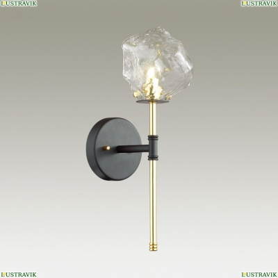 Бра 4789/1W ★Odeon Light, 1 x 40Вт☀, Черный► — Купить▼