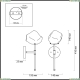 Бра 4789/1W ★Odeon Light, 1 x 40Вт☀, Черный► — Купить▼