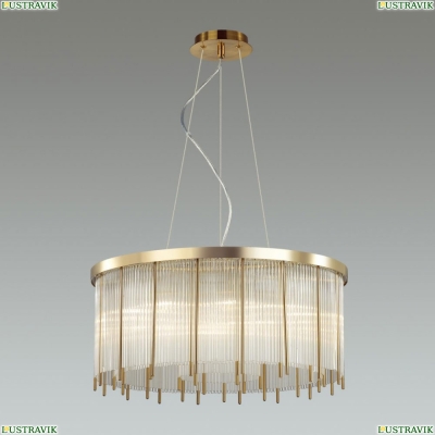 Люстра 4788/10 ★Odeon Light, 10 x 40Вт☀, Золото► — Купить▼