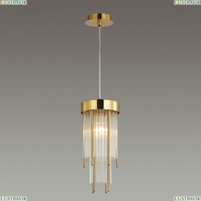 Подвес 4788/1 ★Odeon Light, 1 x 40Вт☀, Золото► — Купить▼