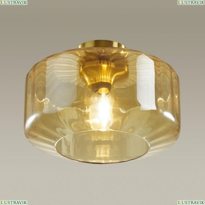 Светильник 4747/1C ★Odeon Light, 1 x 60Вт☀, Бронза► — Купить▼