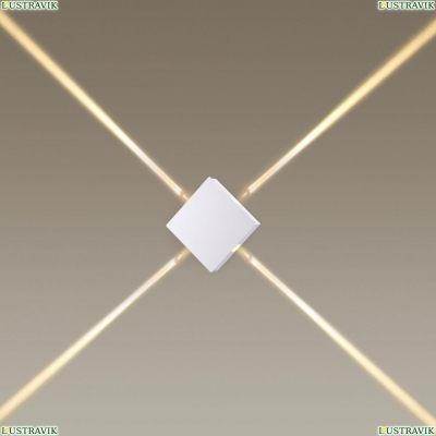 Светильник 4258/8WL ★Odeon Light, 1 x 8Вт☀, Белый► — Купить▼