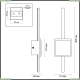 Светильник 4257/12WL ★Odeon Light, 1 x 12Вт☀, Бронза► — Купить▼
