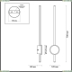Светильник 4256/18WL ★Odeon Light, 1 x 18Вт☀, Бронза► — Купить▼