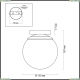 Светильник 4247/1C ★Odeon Light, 1 x 5Вт☀, Золото► — Купить▼