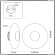 Светильник 4223/13WL ★Odeon Light, 1 x 13Вт☀, Черный► — Купить▼