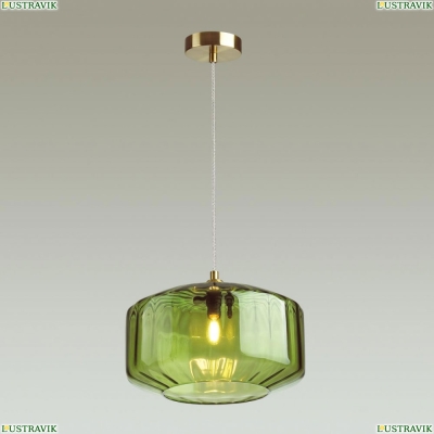 Подвес 4783/1 ★Odeon Light, 1 x 60Вт☀, Бронза► — Купить▼