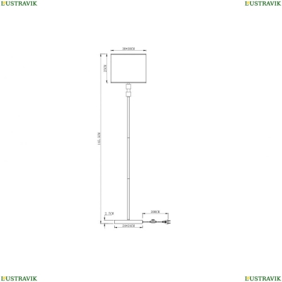 Торшер A5896PN-1CC ★Arte Lamp, Хром► — Купить▼