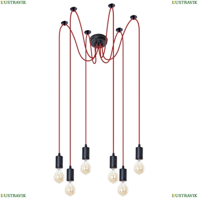 Люстра A4322SP-6RD ★Arte Lamp, Черный► — Купить▼
