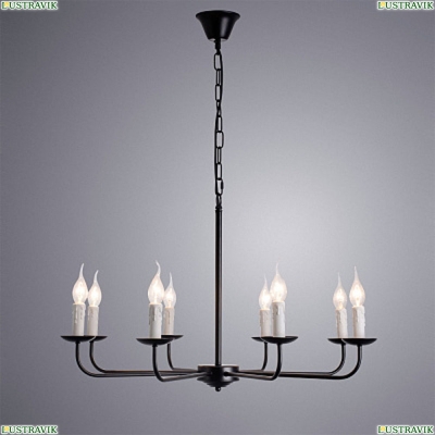 Люстра A1857LM-8BK ★Arte Lamp, Черный► — Купить▼