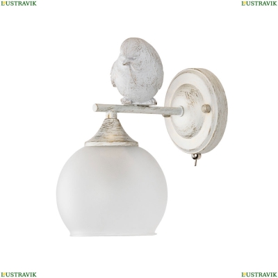 Бра A2150AP-1WG ★Arte Lamp, Белый с патиной► — Купить▼