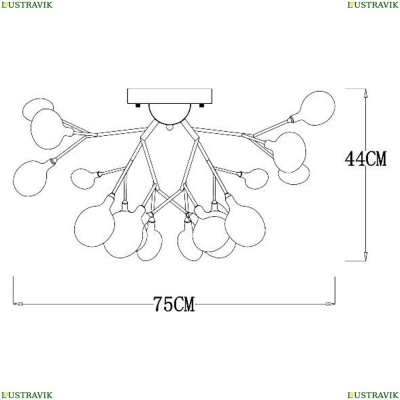 Люстра A7274PL-27WH ★Arte Lamp, Белый► — Купить▼