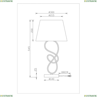 Светильник A1806LT-1CC ★Arte Lamp, Хром► — Купить▼