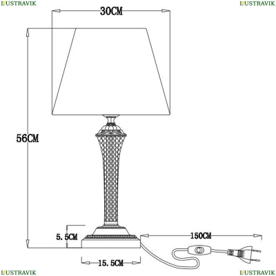Настольная лампа A7301LT-1PB ★Arte Lamp, Медь► — Купить▼