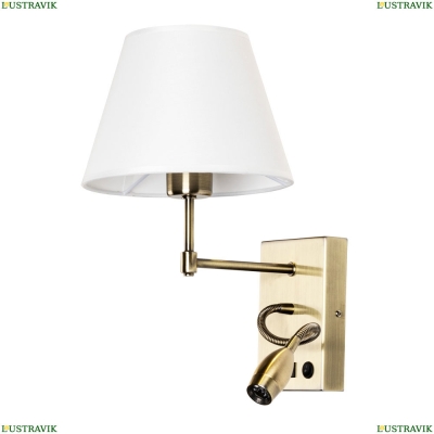 Бра A2581AP-2AB ★Arte Lamp, Бронза► — Купить▼