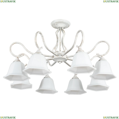 Люстра A2714PL-8WG ★Arte Lamp, Белый с патиной► — Купить▼