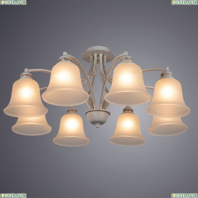 Люстра A2713PL-8WG ★Arte Lamp, Белый с патиной► — Купить▼