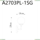 Бра A2703AP-1SG ★Arte Lamp, Золото► — Купить▼