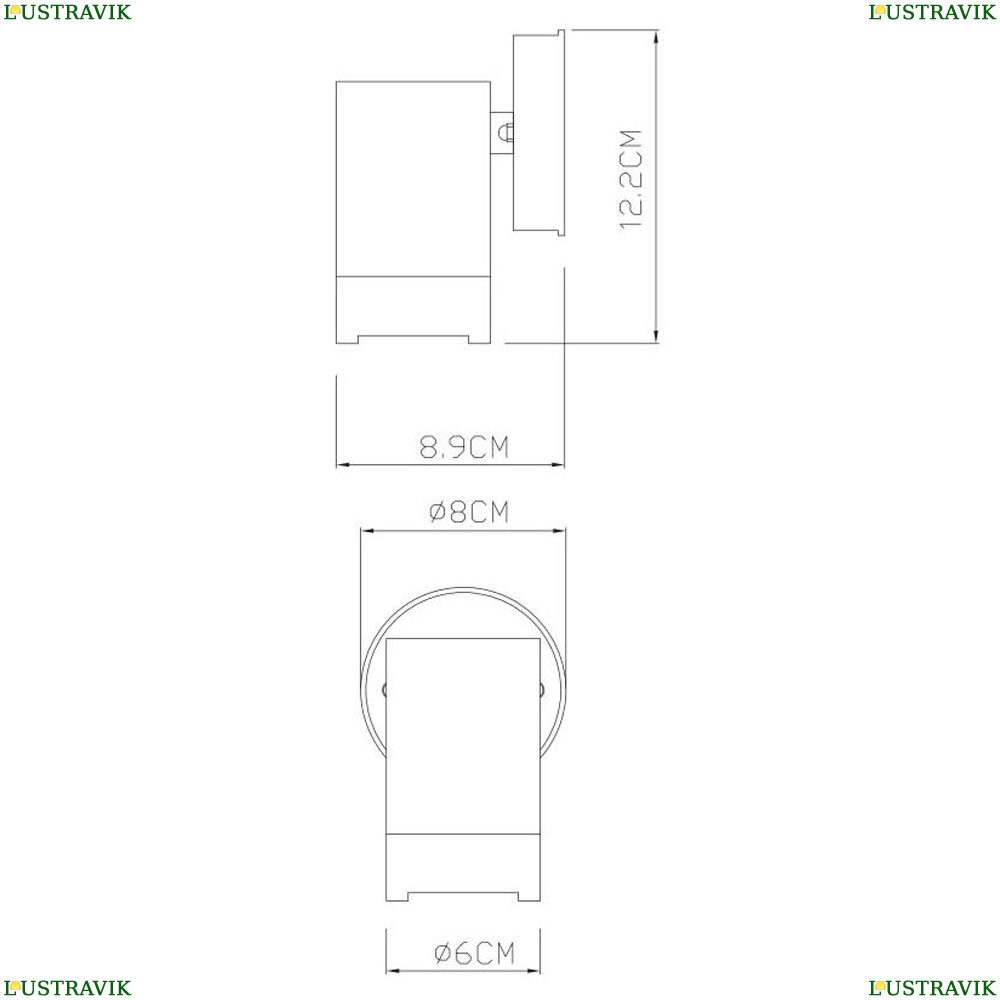 Светильник A3503AL-1WH ★Arte Lamp, Белый► — Купить▼