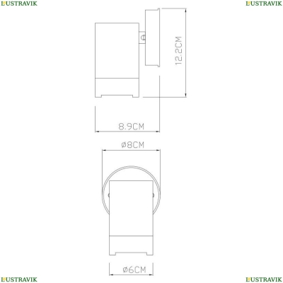 Светильник A3503AL-1WH ★Arte Lamp, Белый► — Купить▼