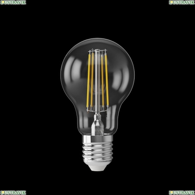 Лампа светодиодная филаментная E27 7W 2800K прозрачная VG10-A60E27warm7W-FHR 7154 Voltega General purpose bulb — купить в интерн