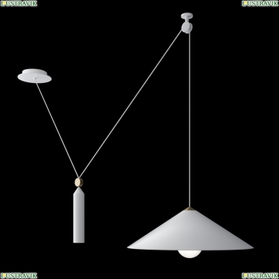 Светильник P080PL-01W ★Maytoni, 1 x 60Вт☀, Белый► — Купить▼