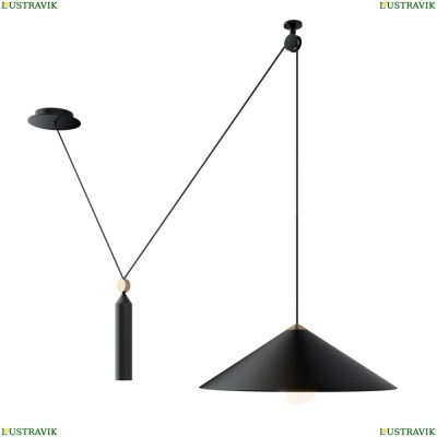 Светильник P080PL-01B ★Maytoni, 1 x 60Вт☀, Черный► — Купить▼