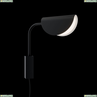 Бра MOD126WL-01B ★Maytoni, 1 x 28Вт☀, Черный► — Купить▼