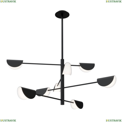 Люстра MOD126PL-08B ★Maytoni, 8 x 28Вт☀, Черный► — Купить▼