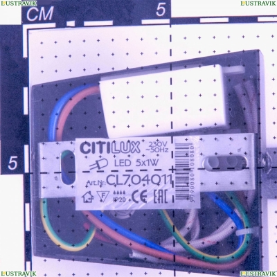 Светильник CL704011N ★ Citilux Декарт — купить в интернет магазине ЛЮСТРАВИК ☀