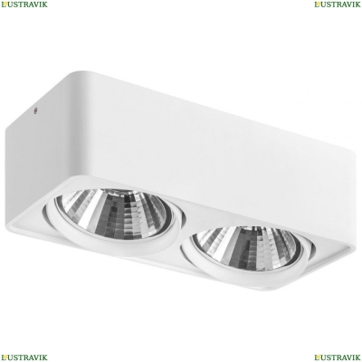 Светильник 212626 ★Lightstar, 2 x 50Вт☀, Белый► — Купить▼