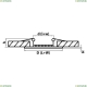 Светильник 224124 ★Lightstar, 1 x 12Вт☀, Белый► — Купить▼